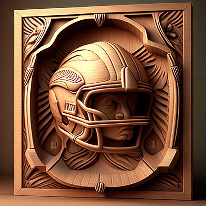 3D модель Гра NCAA Football 07 (STL)